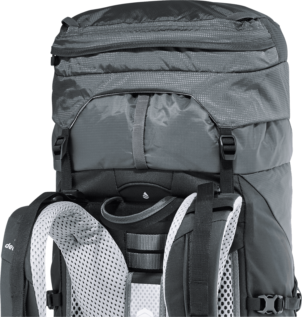 Deuter Mochila Aircontact Lite 50 + 10 Graphite-Black - Rideshop