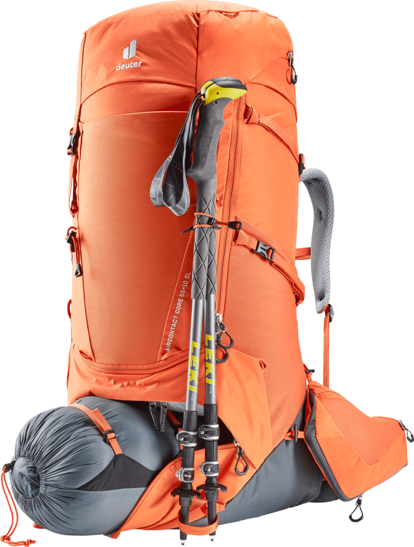 Deuter Mochila Aircontact Core 65 + 10 Sl Paprika-Graphite - Rideshop