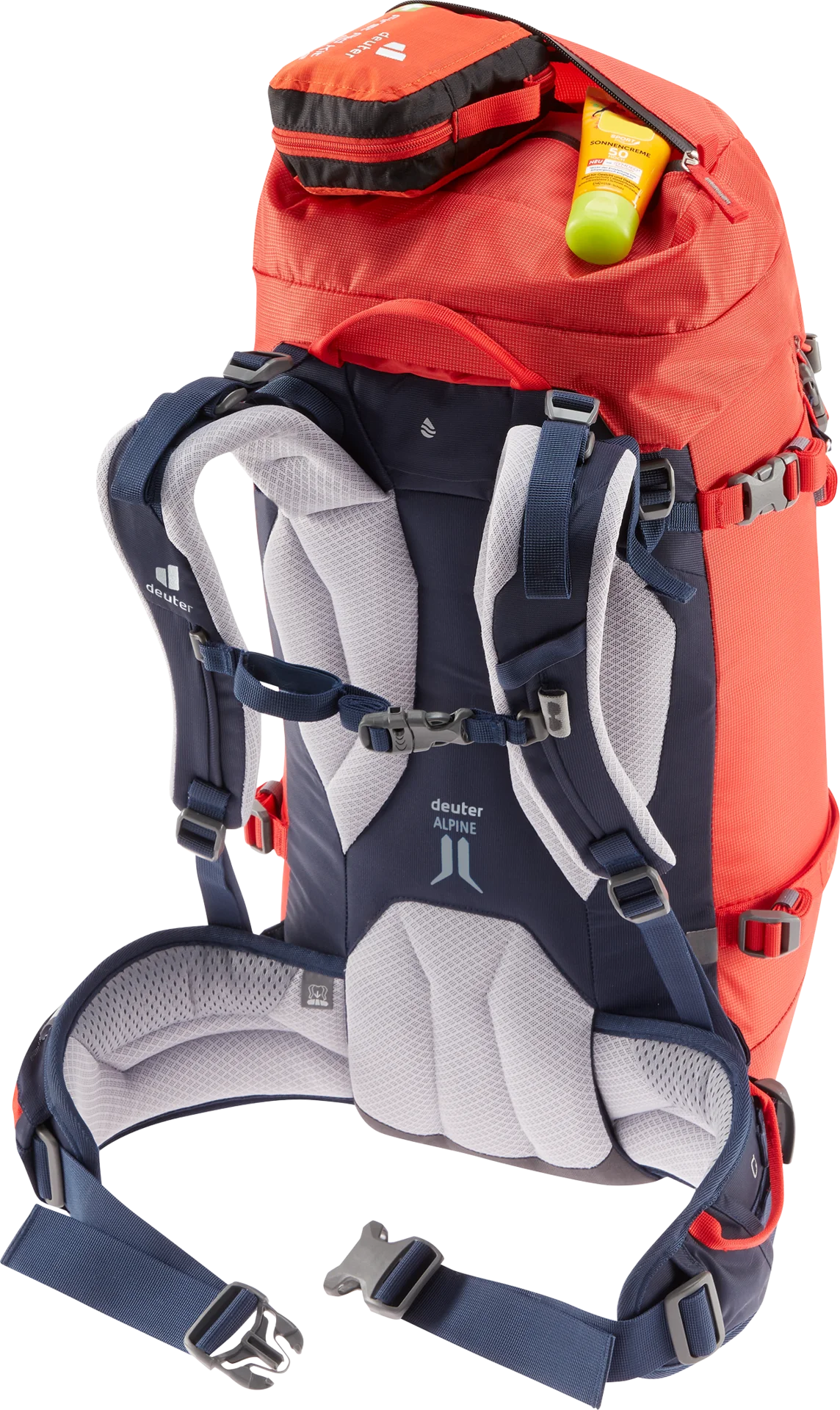 Deuter Mochila Guide 32+ Sl Chili-Navy - Rideshop