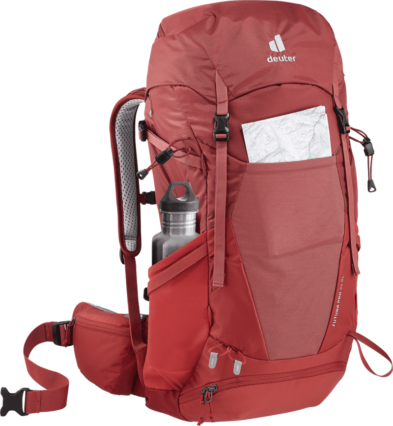 Deuter Mochila Futura Pro 34 Sl Redwood-Lava - Rideshop