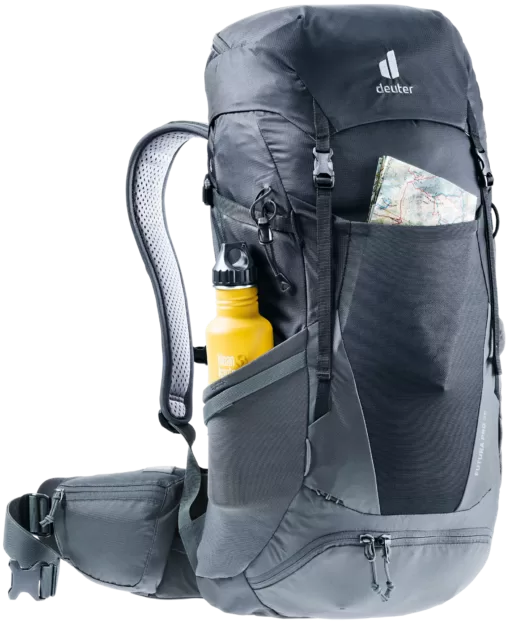 Deuter Mochila Futura Pro 36 Black-Graphite - Rideshop