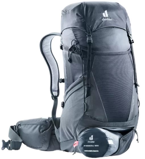 Deuter Mochila Futura Pro 36 Black-Graphite - Rideshop