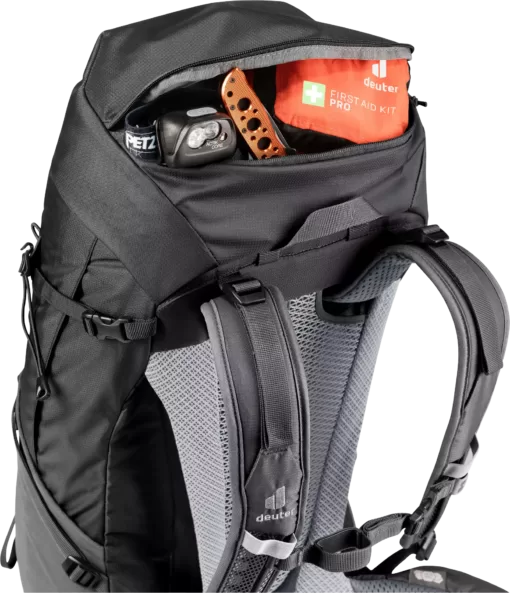 Deuter Mochila Futura Pro 40 Black-Graphite - Rideshop