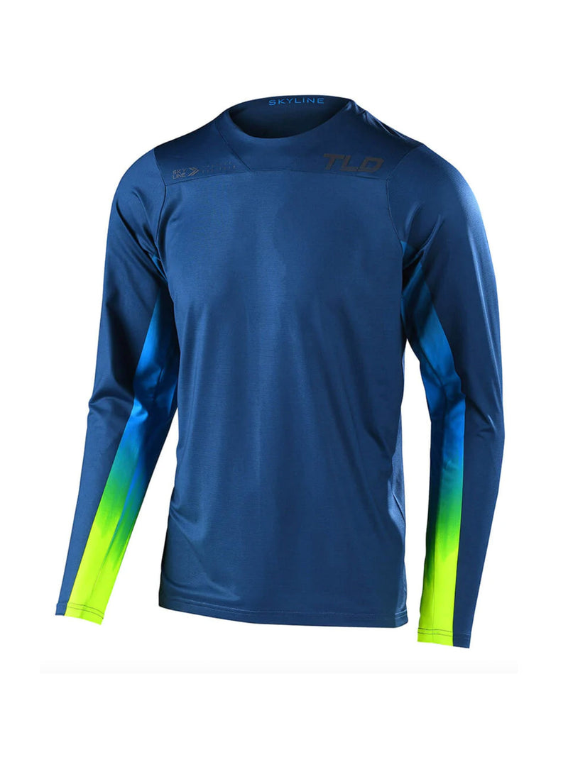 Troy Lee Designs Polera Skyline LS Jet Fuel Azul Marino - Rideshop