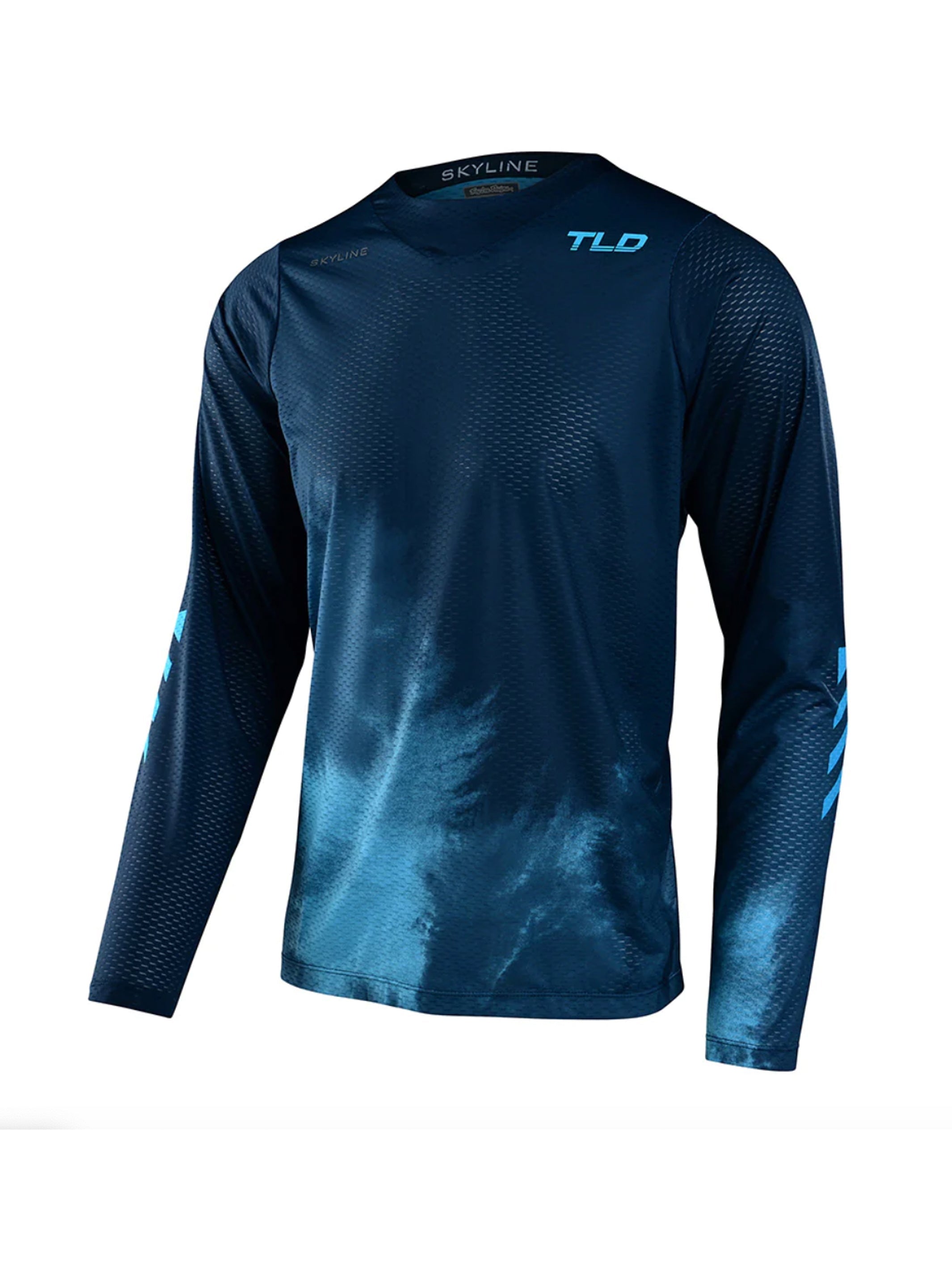 Troy Lee Designs Polera de Bicicleta Skyline Air Ls Fades Azul - Rideshop
