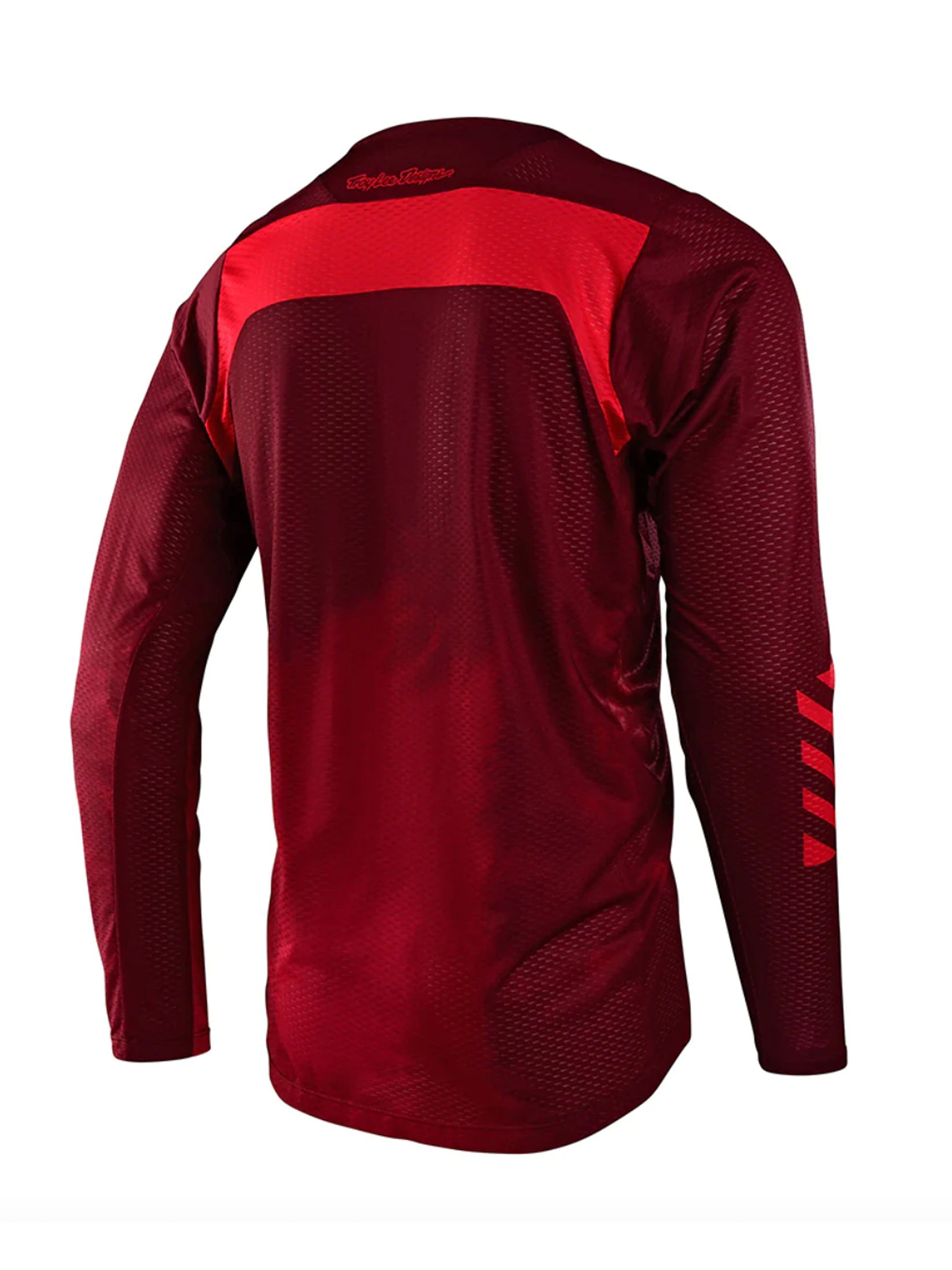 Troy Lee Designs Polera de Bicicleta Skyline Air Ls Fades Burdeo - Rideshop