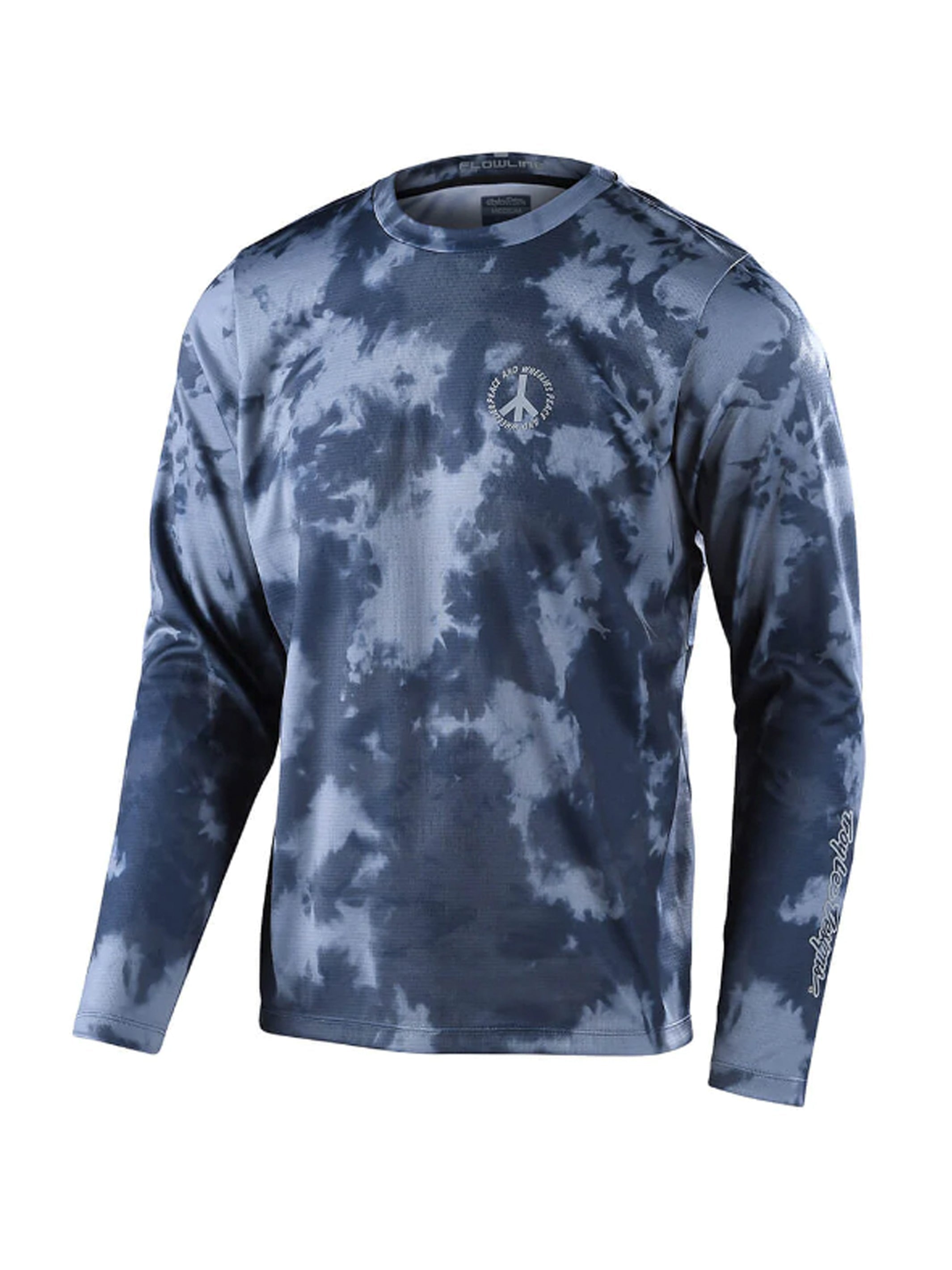 Troy Lee Designs Polera De Bicicleta Flowline Ls Rplot Gris - Rideshop
