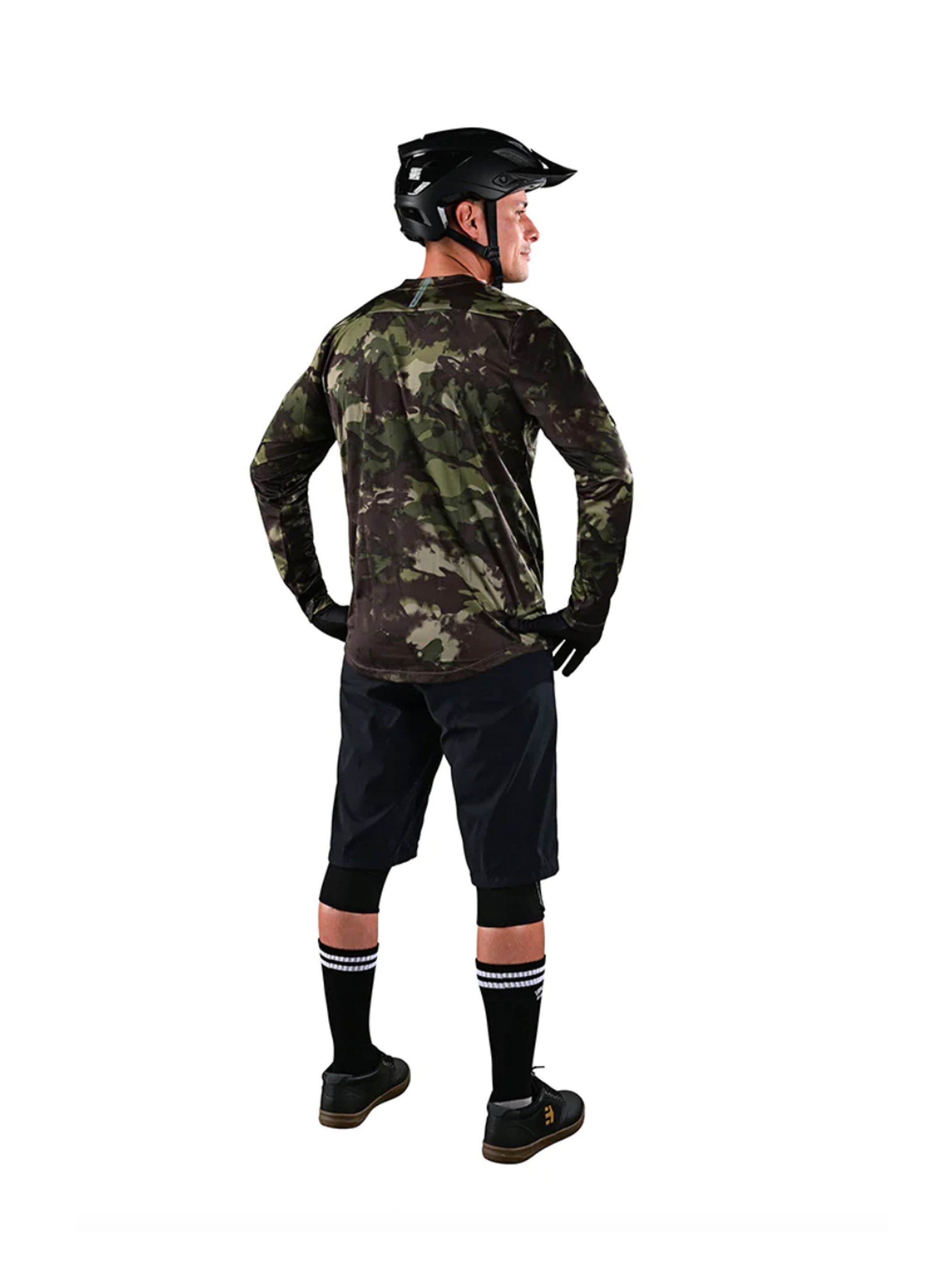 Troy Lee Designs Polera de bicicleta Flowline LS Covert Militar - Rideshop