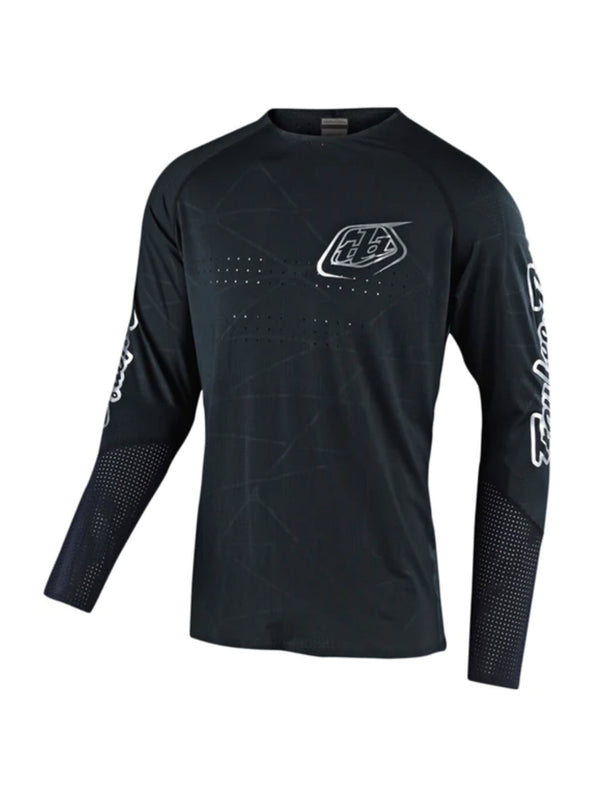 Troy Lee Designs Polera SE Ultra Podium Negro - Rideshop