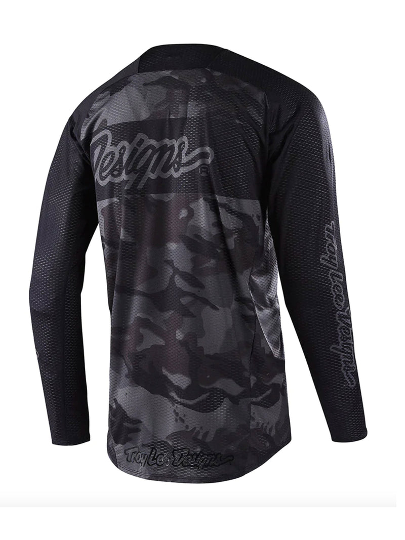 Troy Lee Designs Polera SE Pro Air Vox Camo Negro - Rideshop