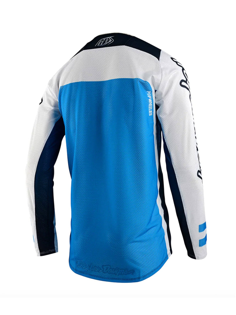 Troy Lee Designs Polera SE Pro Air Lanes Azul - Rideshop