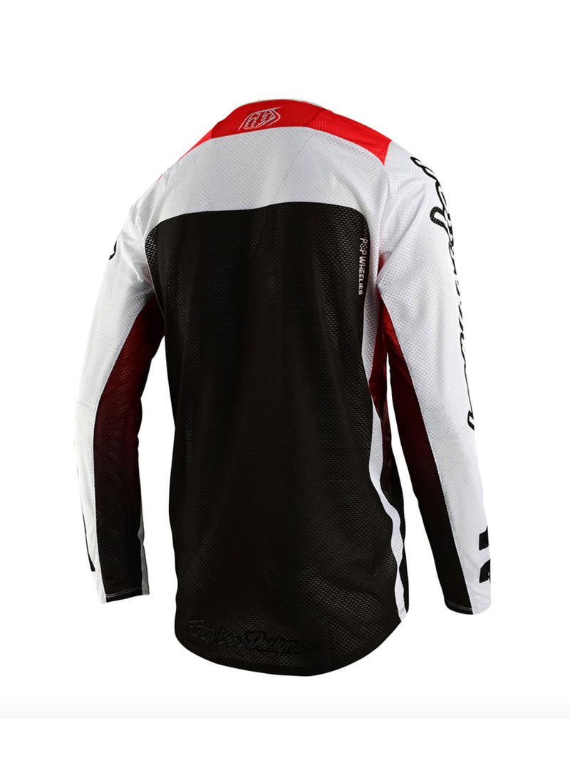 Troy Lee Designs Polera SE Pro Air Lanes Roja / Negro - Rideshop