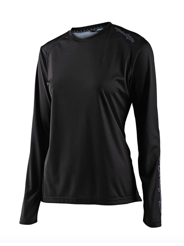 Troy Lee Designs Polera De Mujer Lilium LS Negra - Rideshop