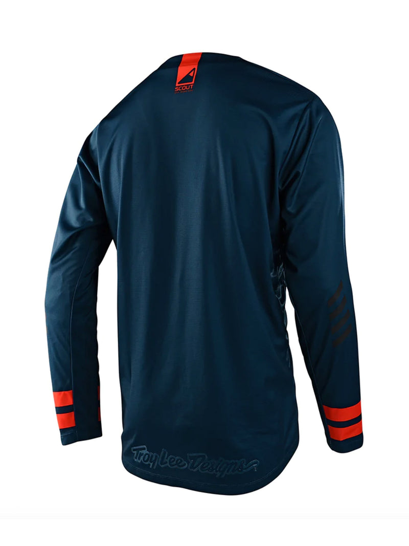 Troy Lee Designs Polera de Moto Scout Gp Ride On Azul - Rideshop