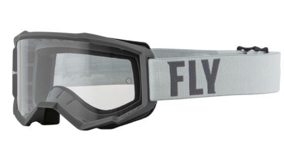 Antiparras Focus Gris/Oscuro Fly Racing - Rideshop