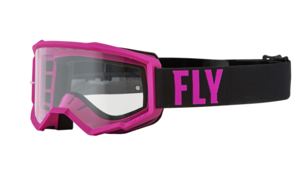 Antiparras Focus Rosado/Negro Fly Racing - Rideshop