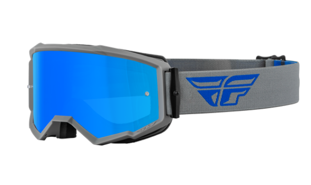 Fly Racing Antiparras Zone Gris/Azul - Rideshop