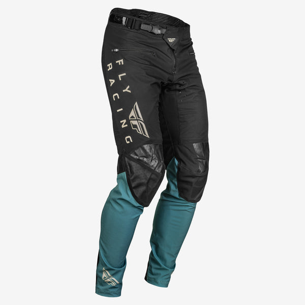 Fly Racing Radium Bicycle Pants Black/Evergreen/Sand Sz - Rideshop