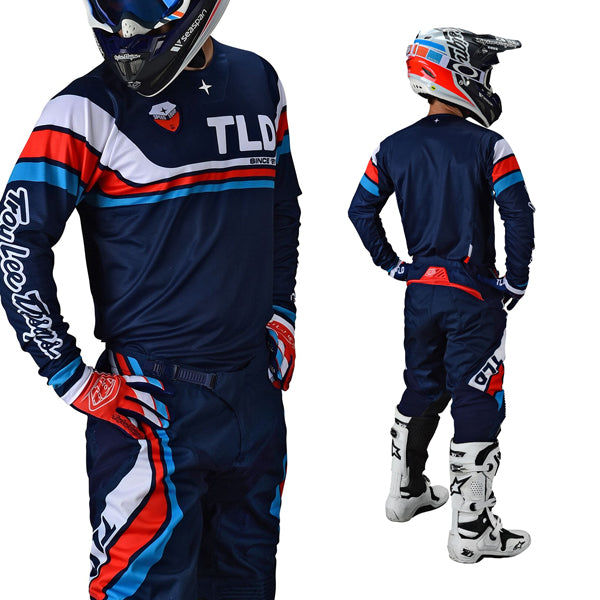 Traje de Moto Se Seca Dark Navy / Orange Troy Lee Designs - Rideshop