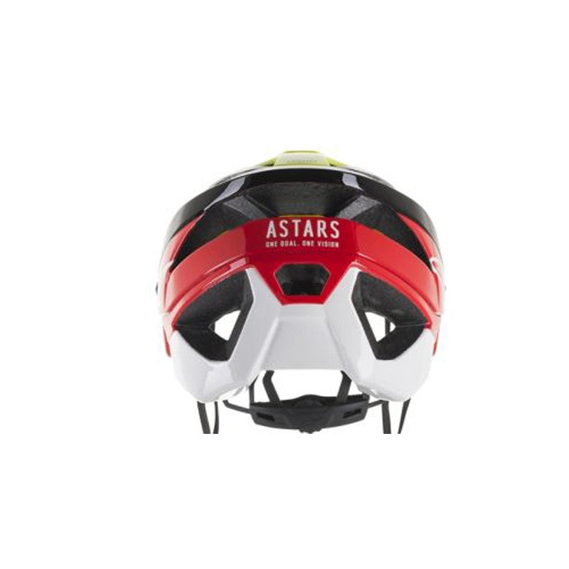 Casco Vector Tech - Pilot - Black Yellow Flou Red Glossy Alpinestars - Rideshop