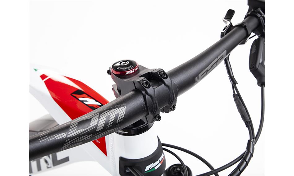 Fantic Bicicleta Electrica XMF 1.7 Blanco/Rojo - Rideshop