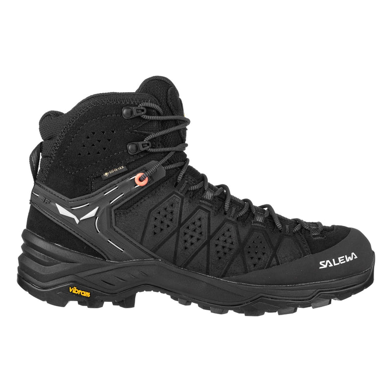 Salewa Zapatillas Ws Alp Trainer 2 Mid Gtx Black-Black - Rideshop