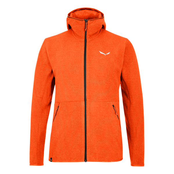 Salewa Polar Hombre Nuvolo Pl M Jkt Red Orange Melange - Rideshop