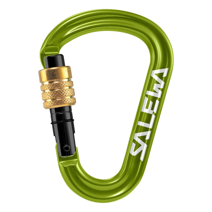 Salewa Mosquetón Hms Pro Carabiner Fluo Green - Rideshop