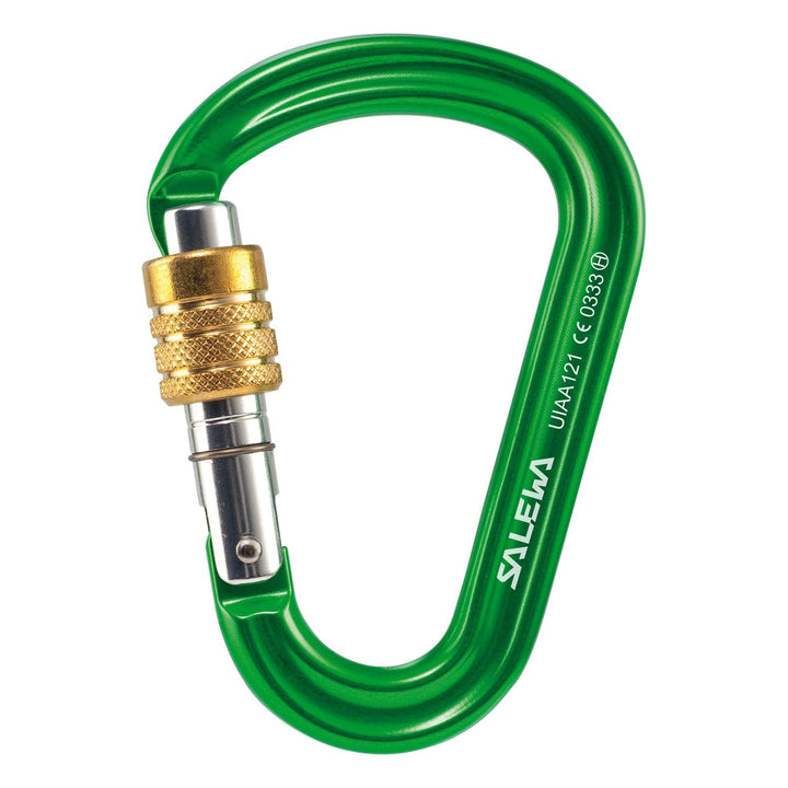 Salewa Mosquetón Hms Pro Carabiner Lime Green - Rideshop