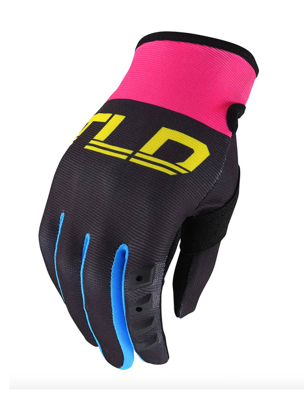 Troy Lee Designs Guantes de Mujer GP Negro / Amarillo - Rideshop