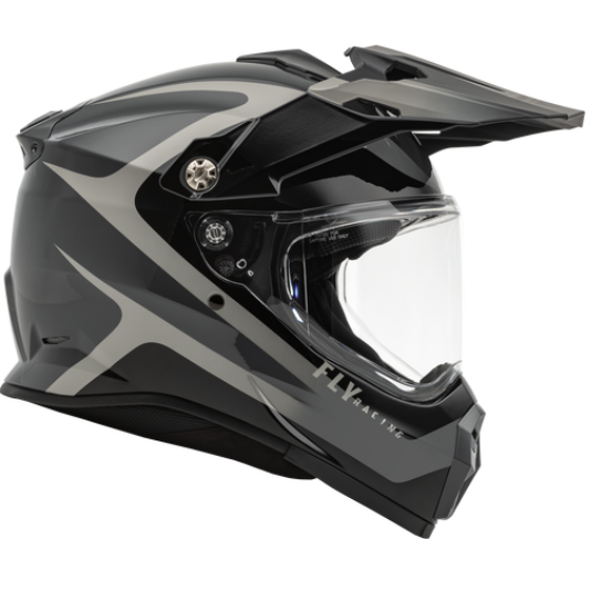 Fly Racing Trekker Pulse Helmet Black/Grey - Rideshop