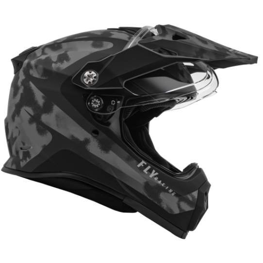 Fly Racing Trekker Pulse Helmet Grey/Black Camo - Rideshop