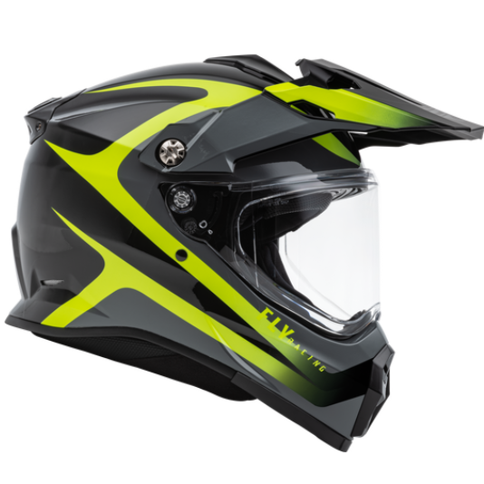 Fly Racing Trekker Pulse Helmet Black/Hi-Vis - Rideshop