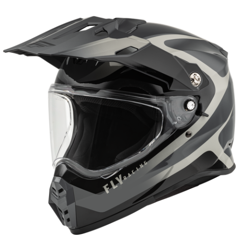 Fly Racing Trekker Pulse Helmet Black/Grey - Rideshop