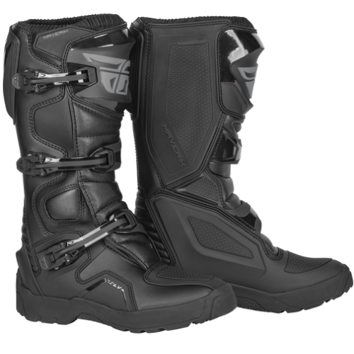 Fly Racing Maverik Enduro Boots Black - Rideshop