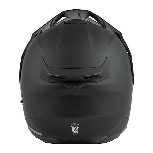 Fly Racing Odyssey Adventure Modular Helmet Matte Black - Rideshop