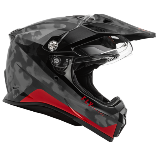 Fly Racing Trekker Pulse Helmet Black/Red - Rideshop