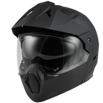 Fly Racing Odyssey Adventure Modular Helmet Matte Black - Rideshop