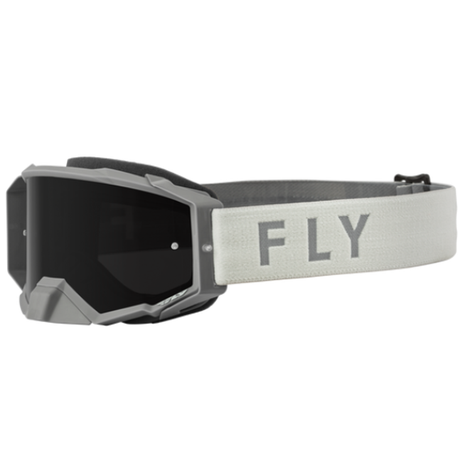 Fly Racing Antiparras Zone Pro Grey W/Dark Smoke Lens - Rideshop