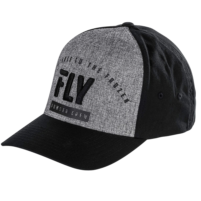 Fly Racing Fly Flex-Fit Powder Crew Hat Heather - Rideshop