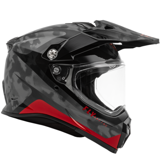 Fly Racing Trekker Pulse Helmet Black/Red - Rideshop