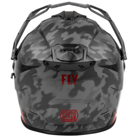 Fly Racing Trekker Pulse Helmet Black/Red - Rideshop