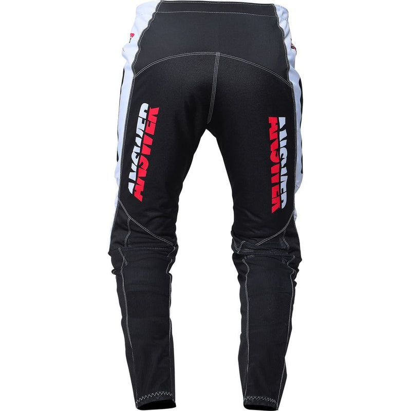 Pantalón Syncron Pro Glo Niños White/Black/Pink Answer - Rideshop