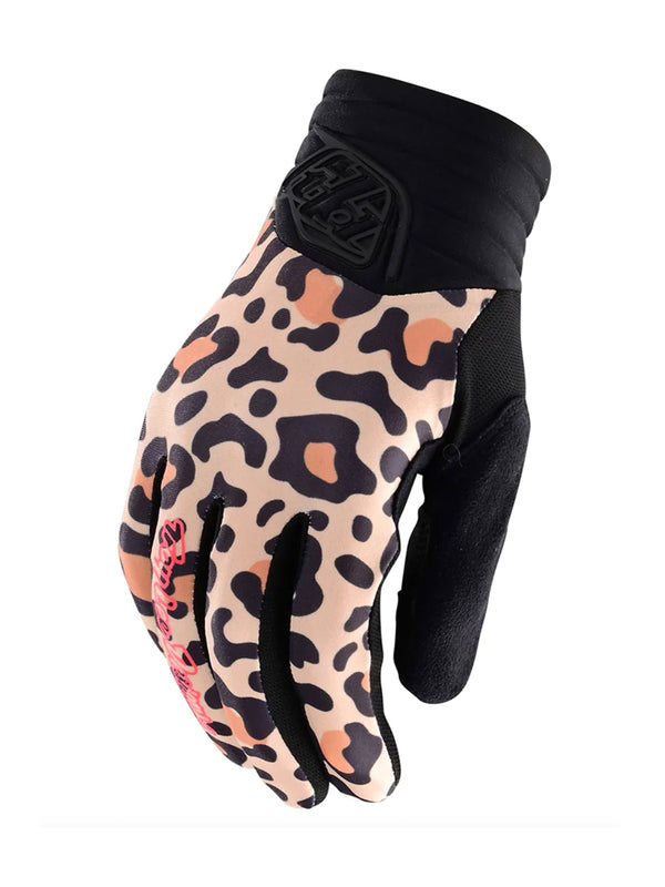 Troy Lee Designs Guantes Luxe De Mujer Leopard - Rideshop