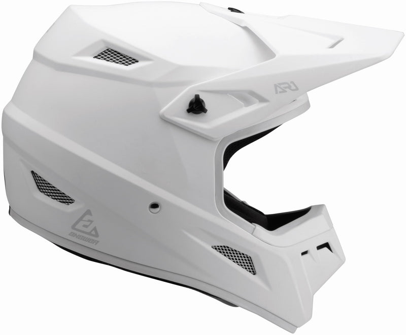 Casco Niño AR1 Solid White Answer - Rideshop