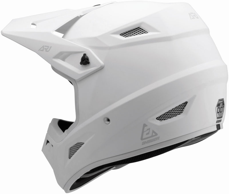 Casco Niño AR1 Solid White Answer - Rideshop