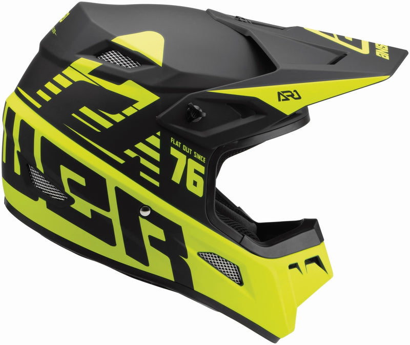 Casco Niño AR1 Bold Hyper Acid/Black Answer - Rideshop