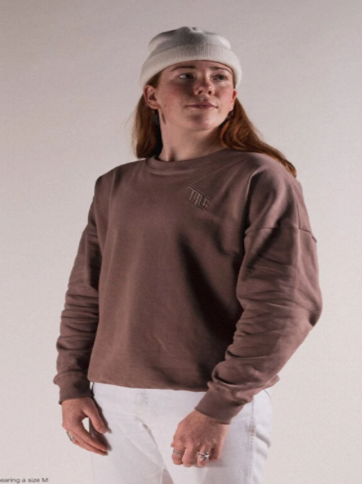 Title Poleron Crew Neck – Cafe - Rideshop