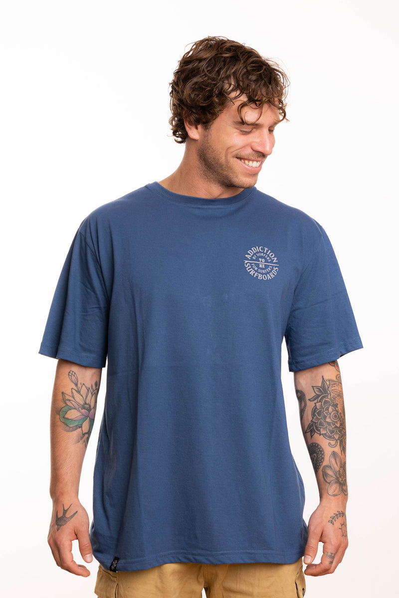 Toke Polera Addiction Azul - Rideshop