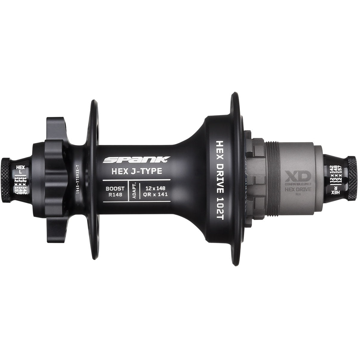 Spank SPANK HEX J-TYPE Boost R148 XD Hub - Black - Rideshop